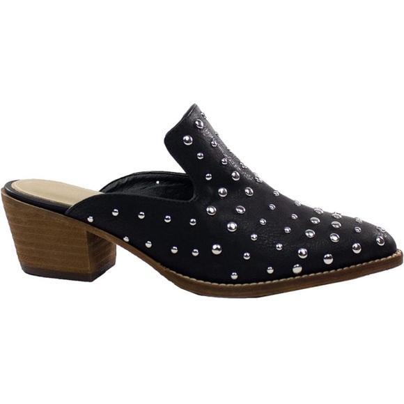 NWT Arider Girl Cara Studded Slip On Mule 5.5 - Picture 5 of 8